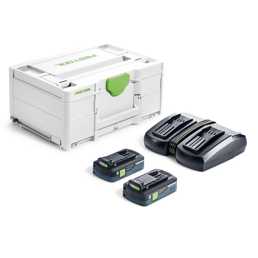 Festool Energie-Set SYS 18V 2x4,0/TCL 6 DUO #577109