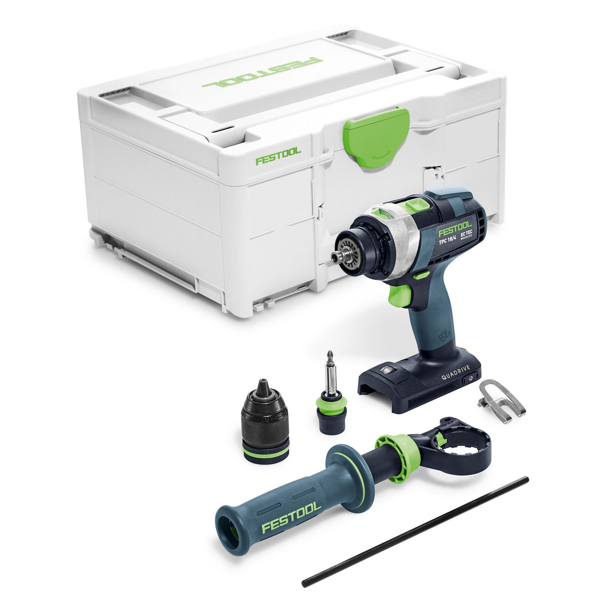 Festool Akku-Schlagbohrschrauber QUADRIVE TPC 18/4-Basic #575604