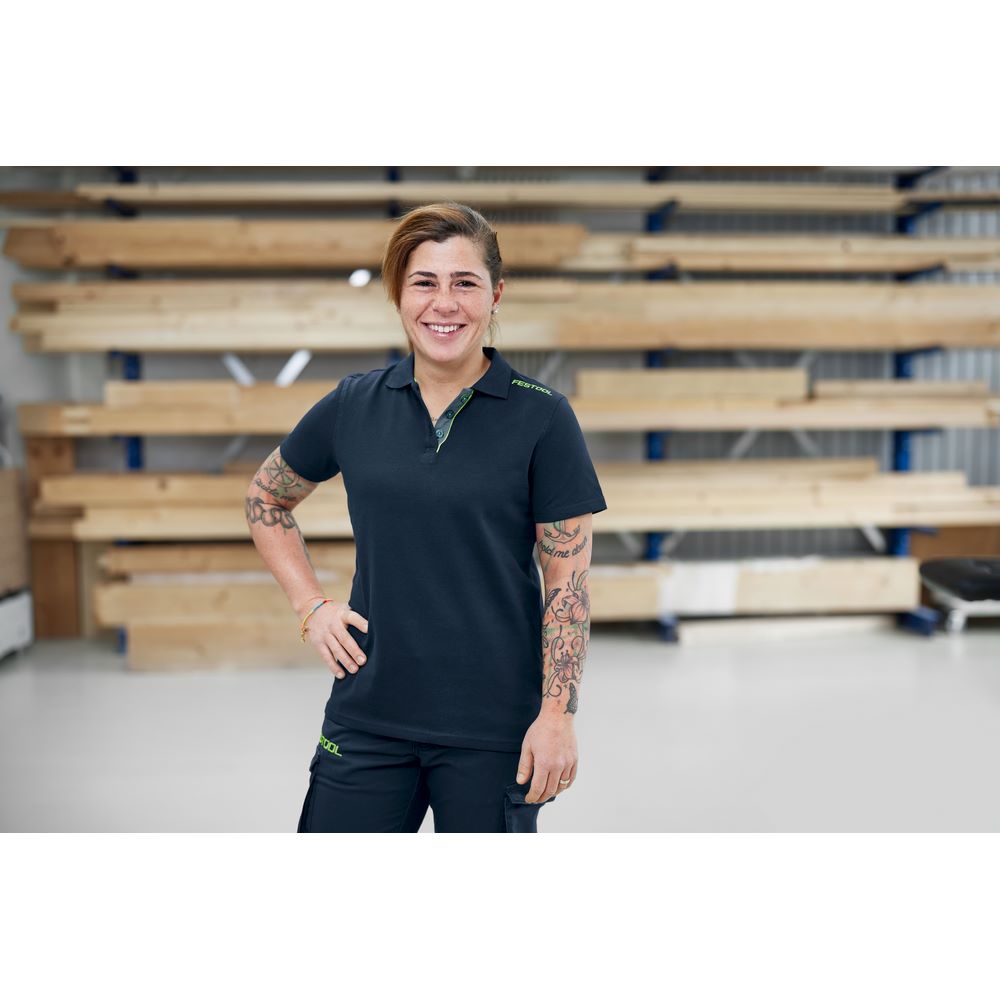 Festool Poloshirt dunkelblau Damen POL-LAD-FT1-L #577298