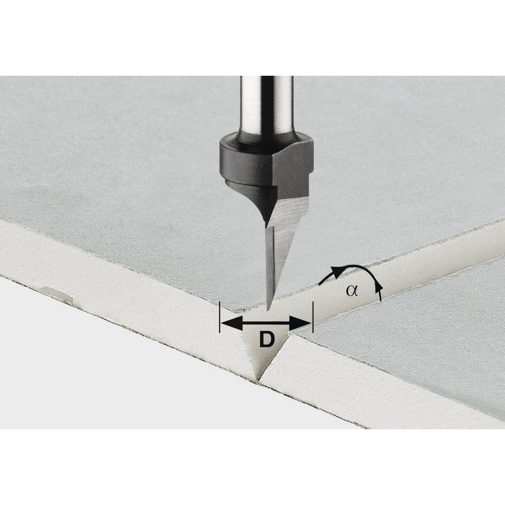 Festool Gipskartonfräser HW S8 D12,5/45° #491000