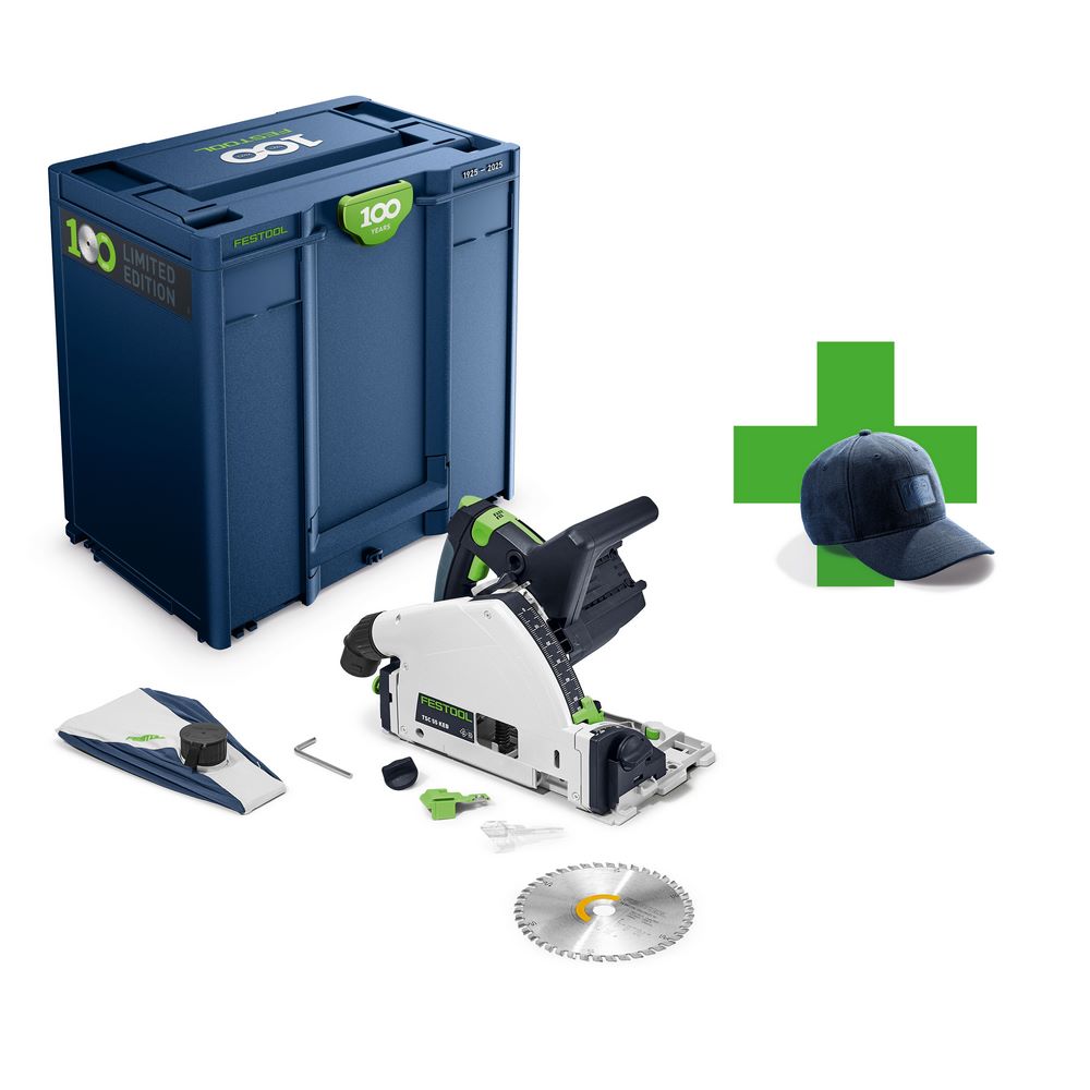 Festool Akku-Tauchsäge TSC 55 KEB-Basic 100Y Limited Edition #578223