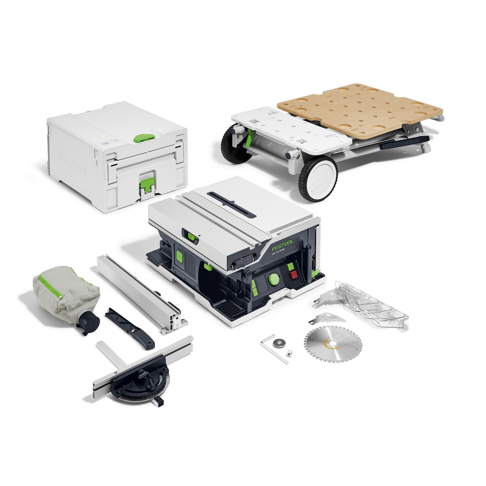 Festool Akku-Tischkreissäge CSC SYS 50 EB-Basic-Set #577371