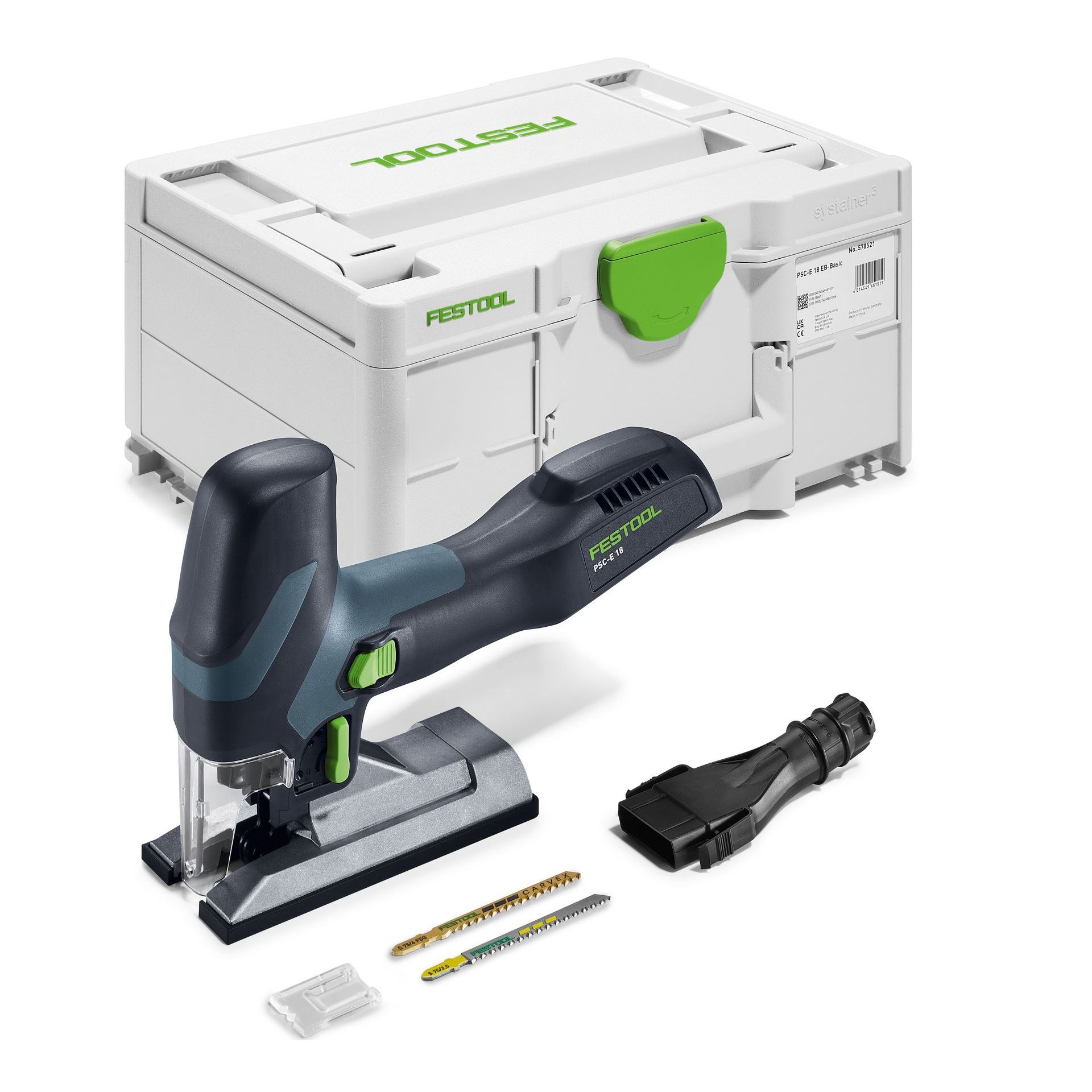 Festool Akku-Pendelstichsäge CARVEX PSC-E 18 EB-Basic #578521