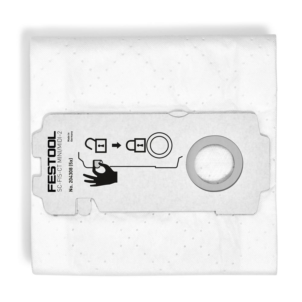 Festool SELFCLEAN Filtersack SC-FIS-CT MINI/MIDI-2/5/CT15 #204308