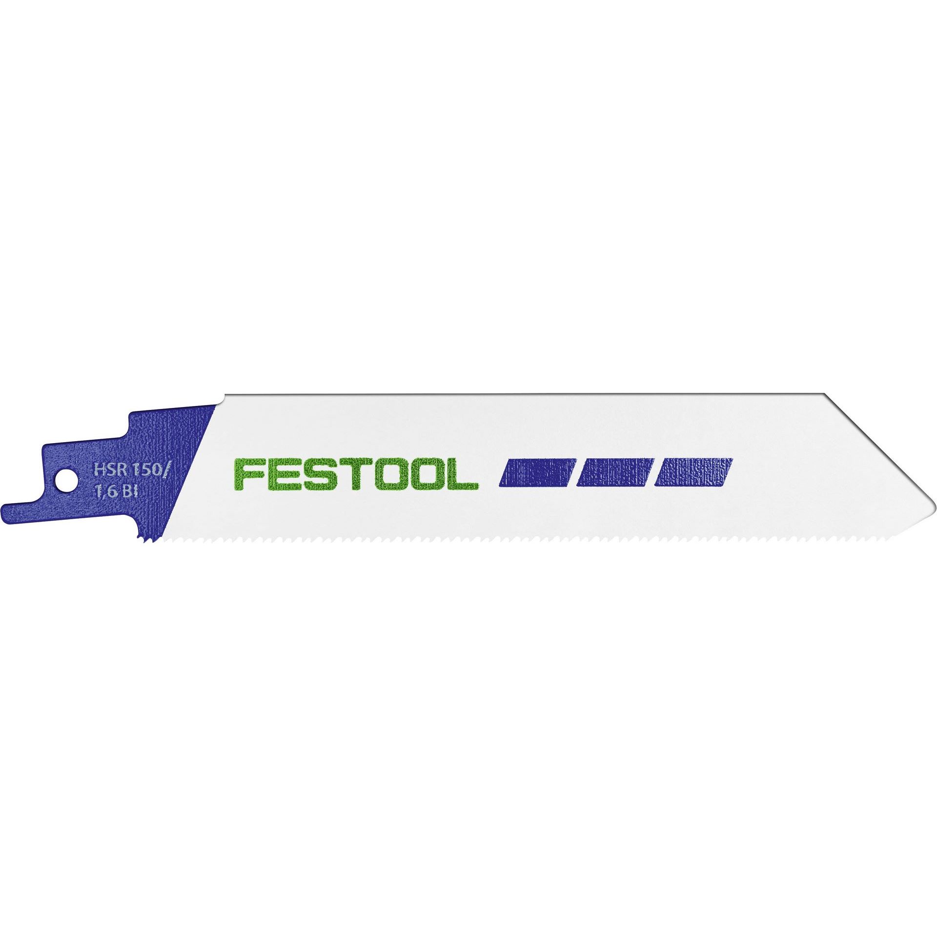 Festool Säbelsägeblatt METAL STEEL/STAINLESS STEEL HSR 150/1,6 BI/5 #577489