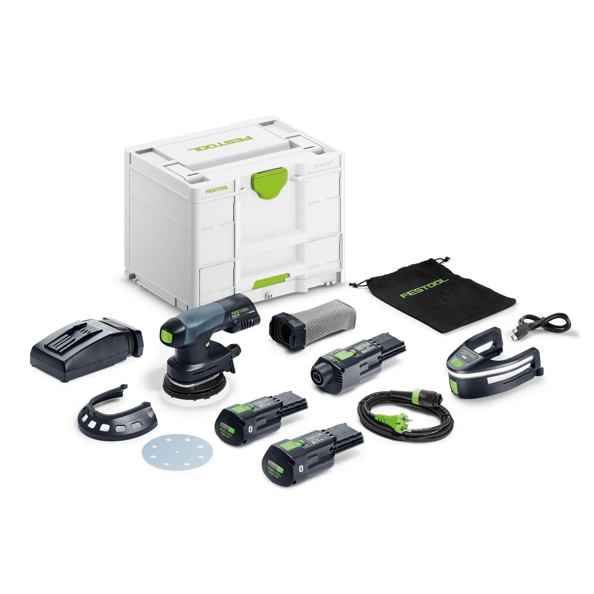 Festool Akku-Exzenterschleifer ETSC 125 3,0 I-Set #578857