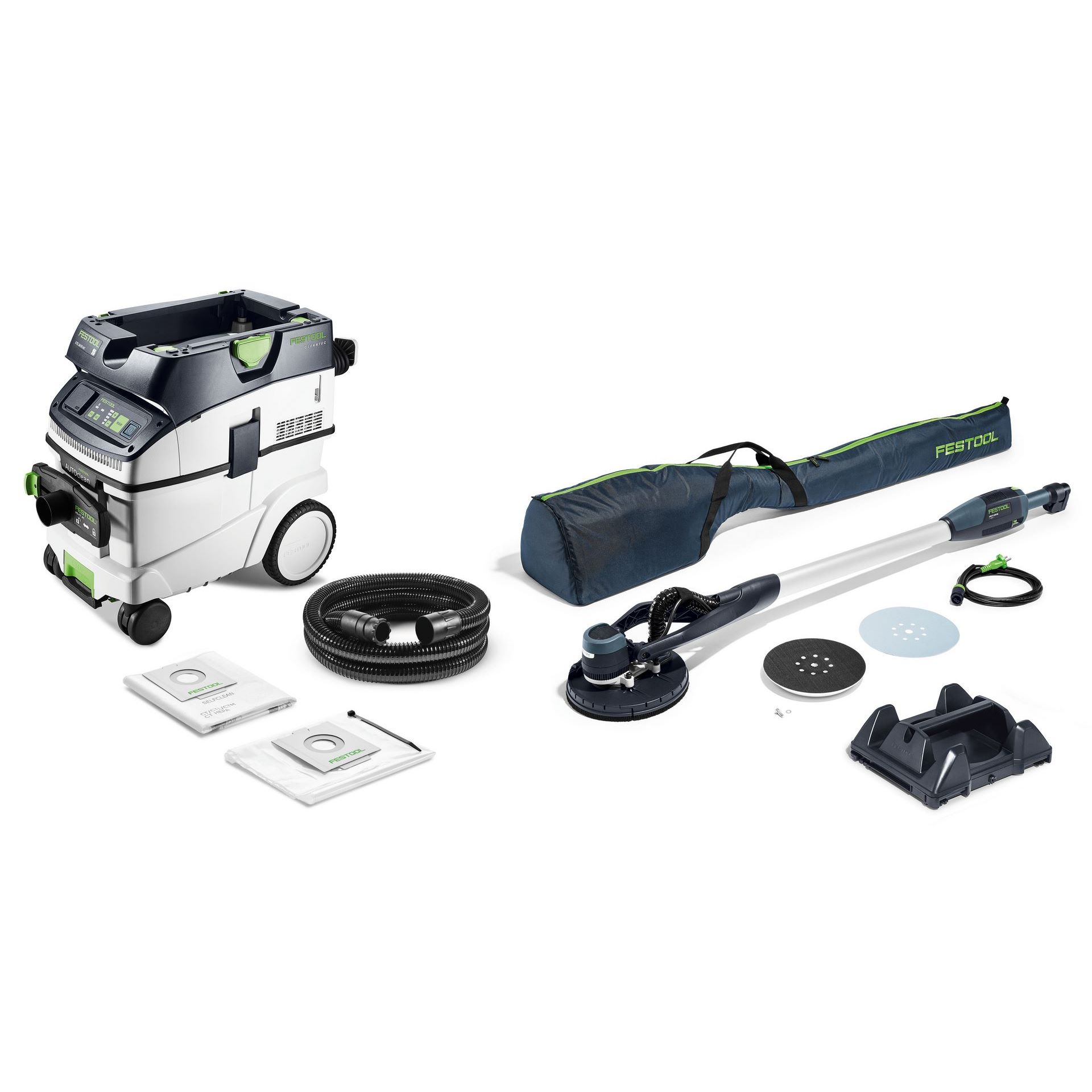 Festool Langhalsschleifer- und Sauger-Set PLANEX easy LHS-E 225/CTL 36-Set #578417