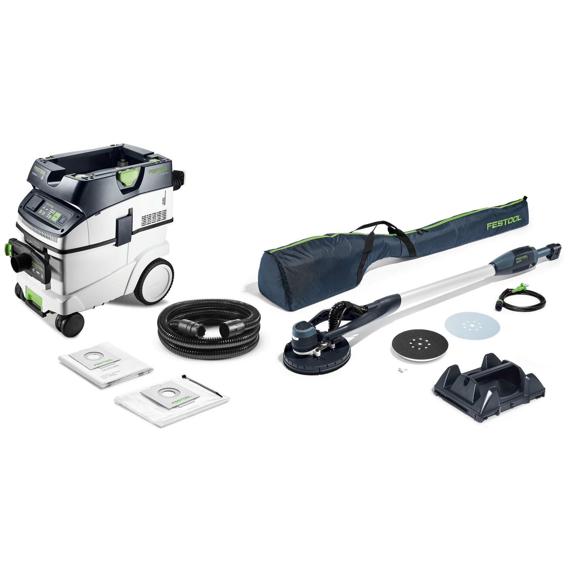 Festool Langhalsschleifer- und Sauger-Set PLANEX easy LHS-E 225/CTM 36-Set #578418