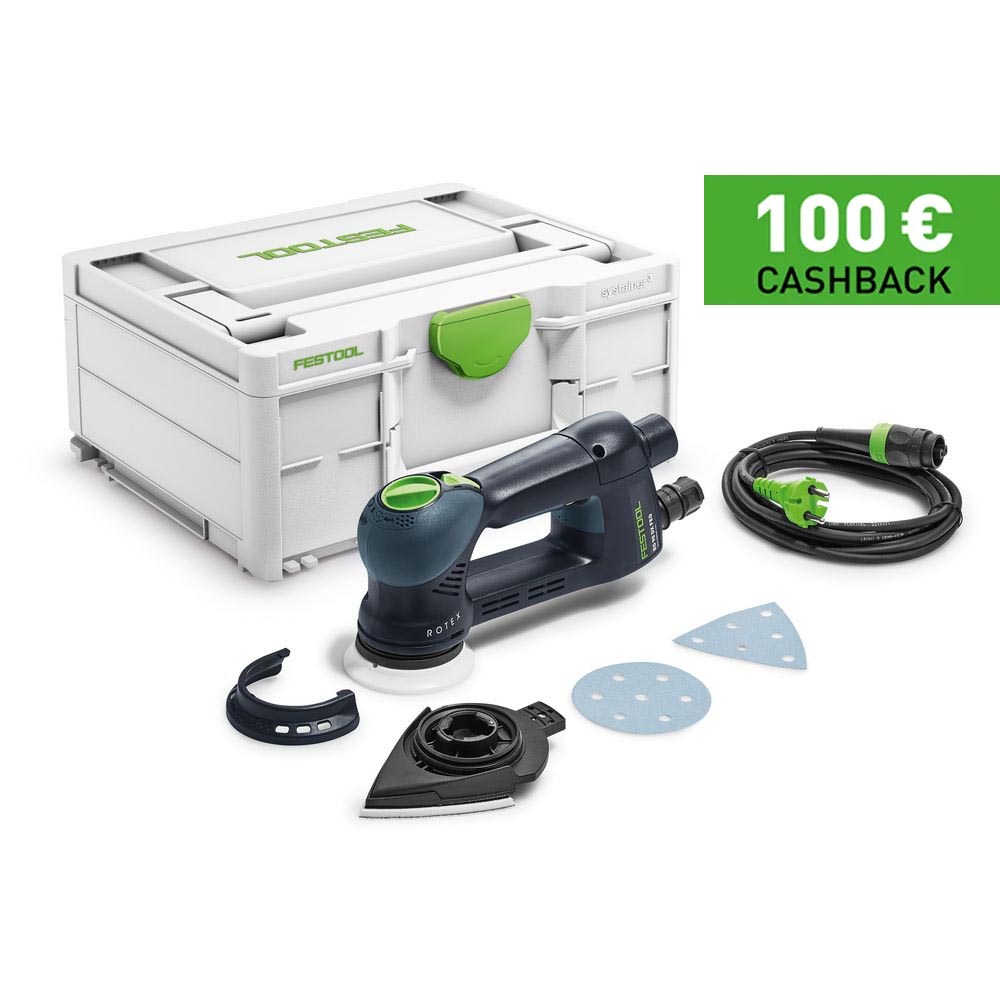 Festool Getriebe-Exzenterschleifer ROTEX RO 90 DX FEQ-Plus #576259