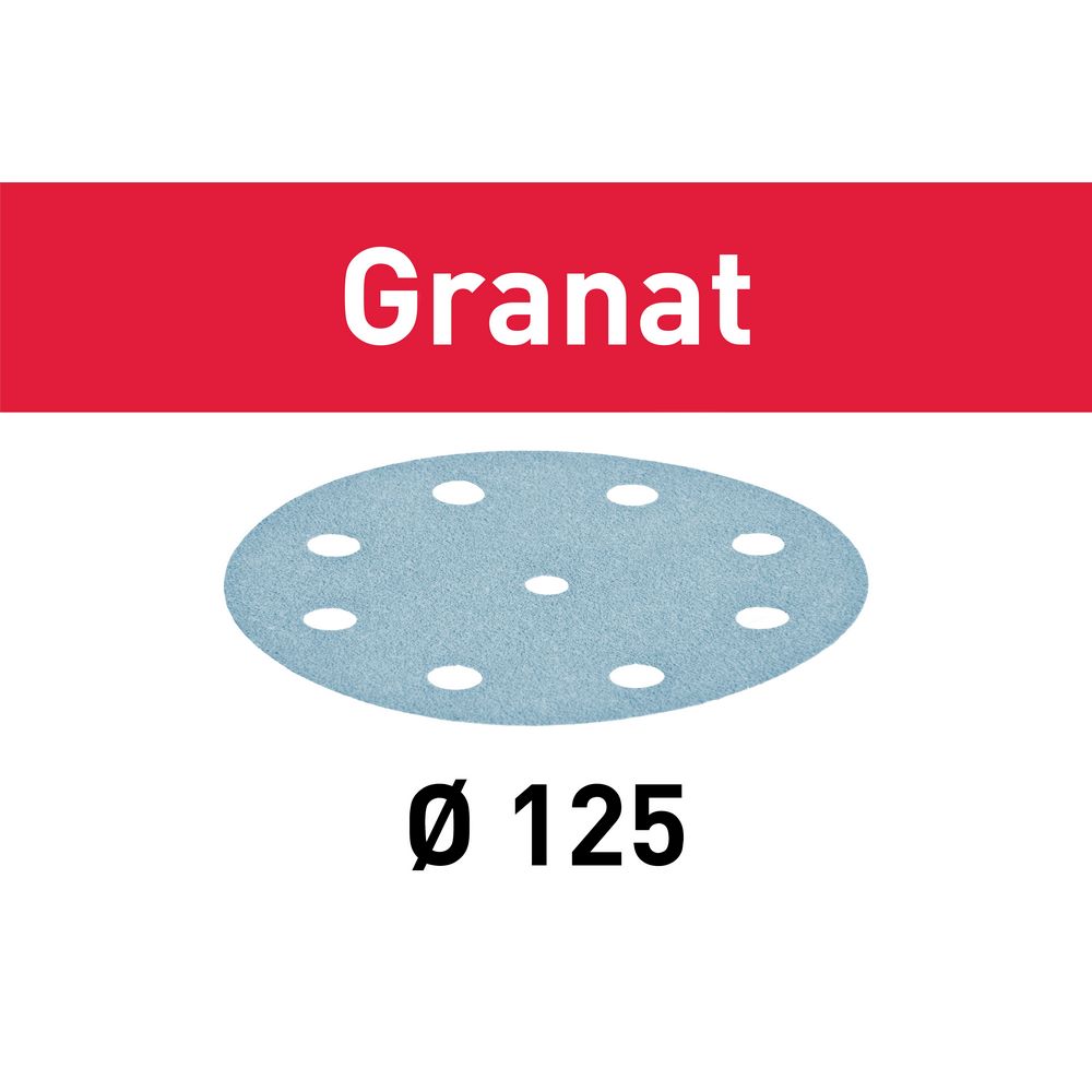 Festool Schleifmittel Granat D125 P120 GR/50 #578349